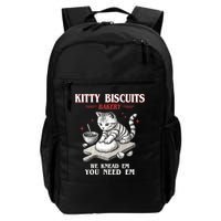 Kitty Biscuits We Knead Em You Need Em Cat Lover Baking Backpack