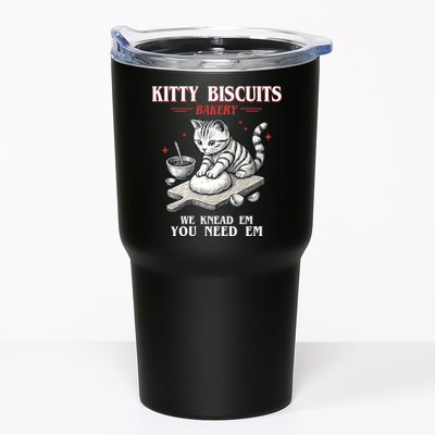 Kitty Biscuits We Knead Em You Need Em Cat Lover Baking Tumbler