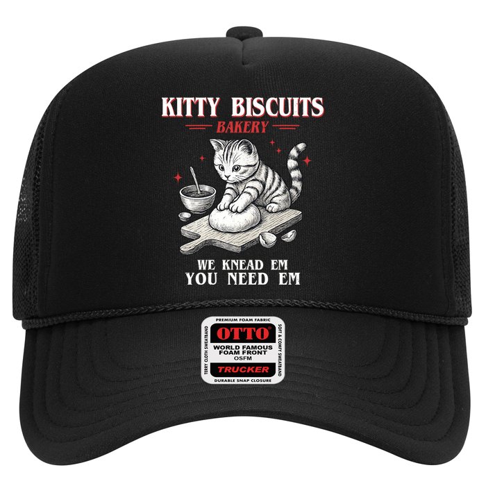 Kitty Biscuits We Knead Em You Need Em Cat Lover Baking Hat
