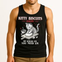 Kitty Biscuits We Knead Em You Need Em Cat Lover Baking Tank Top