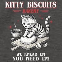 Kitty Biscuits We Knead Em You Need Em Cat Lover Baking Vector Backpack