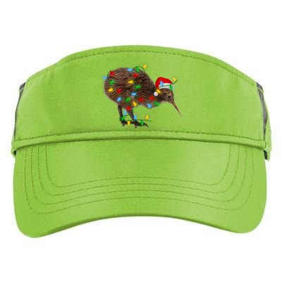 Kiwi Bird Xmas Lighting Holiday Santa Kiwi Christmas Adult Drive Performance Visor