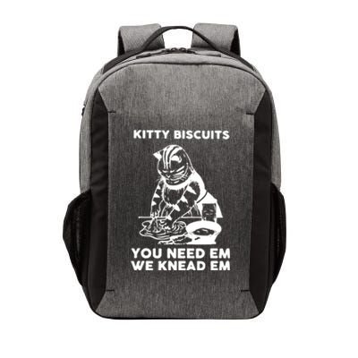 Kitty Biscuits You Need Em We Knead Em Funny Cat Vector Backpack