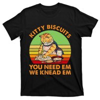 Kitty Biscuits You Need Em We Knead Em Vintage T-Shirt