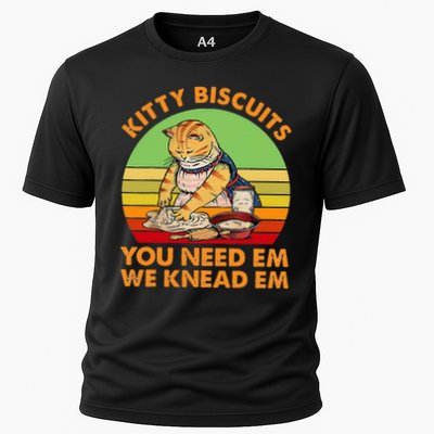 Kitty Biscuits You Need Em We Knead Em Vintage Performance Shirt