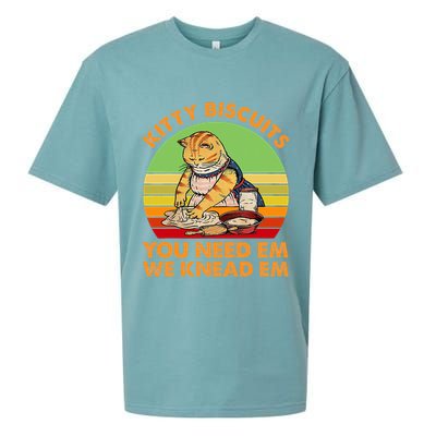 Kitty Biscuits You Need Em We Knead Em Vintage Sueded Cloud Jersey T-Shirt