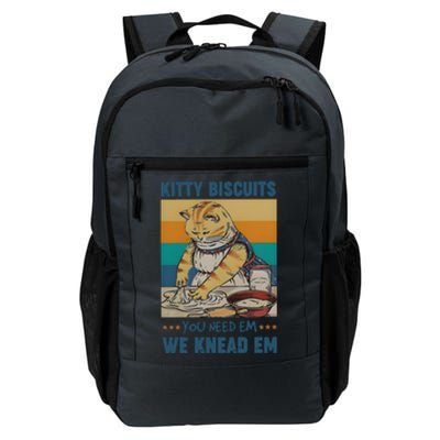 Kitty Biscuits You Need Em We Knead Em Daily Commute Backpack