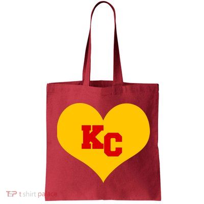 KC Football Heart Kansas City Fan Bag