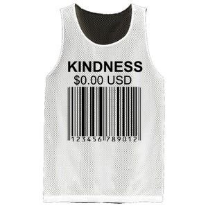 Kindness Costs 0.00 USD Mesh Reversible Basketball Jersey Tank