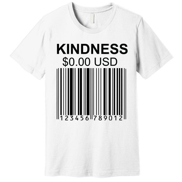 Kindness Costs 0.00 USD Premium T-Shirt