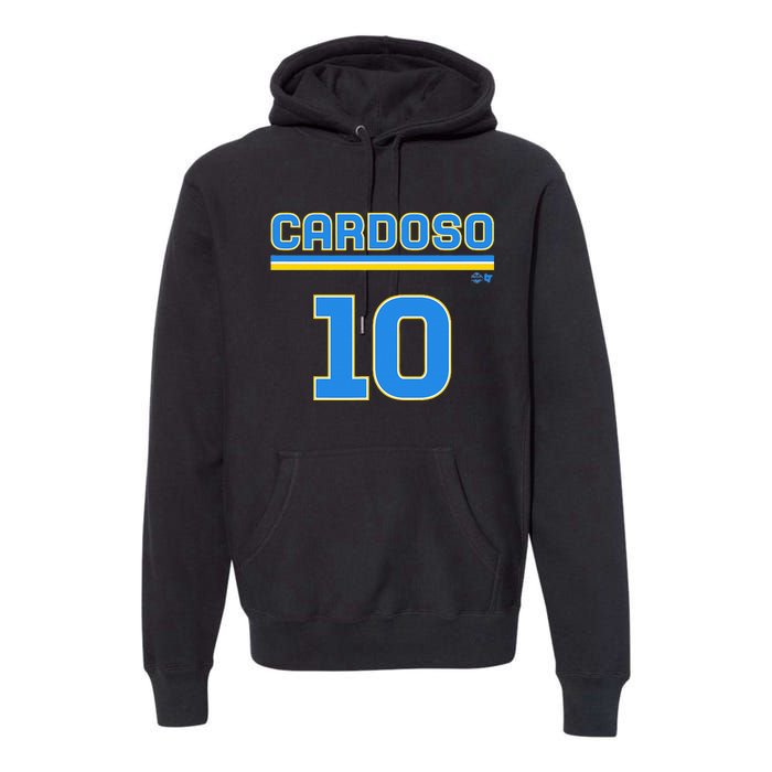 Kamilla Cardoso 10 Chicago Basketball Premium Hoodie