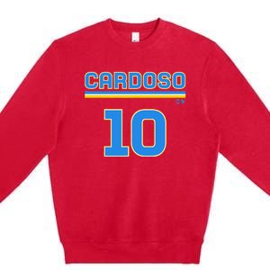 Kamilla Cardoso 10 Chicago Basketball Premium Crewneck Sweatshirt