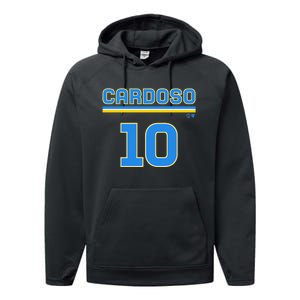 Kamilla Cardoso 10 Chicago Basketball Performance Fleece Hoodie