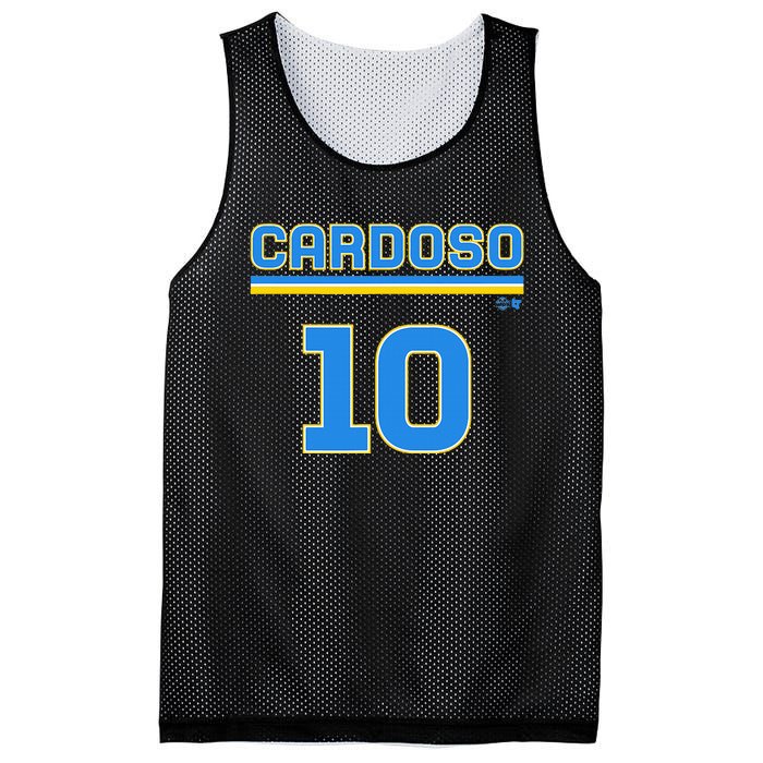 Kamilla Cardoso 10 Chicago Basketball Mesh Reversible Basketball Jersey Tank