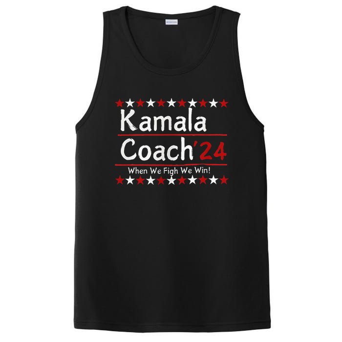 Kamala Coach 24 When We Fight We Win American Gift Women PosiCharge Competitor Tank