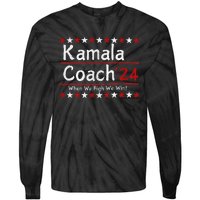 Kamala Coach 24 When We Fight We Win American Gift Women Tie-Dye Long Sleeve Shirt