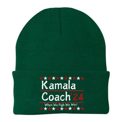 Kamala Coach 24 When We Fight We Win American Gift Knit Cap Winter Beanie