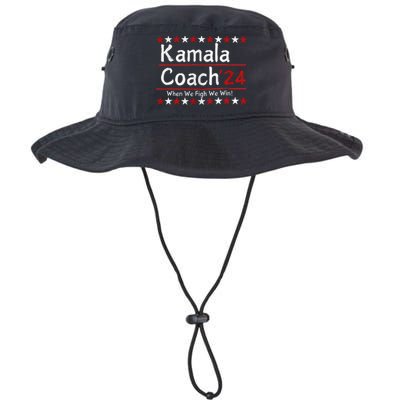 Kamala Coach 24 When We Fight We Win American Gift Legacy Cool Fit Booney Bucket Hat