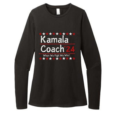 Kamala Coach 24 When We Fight We Win American Gift Womens CVC Long Sleeve Shirt