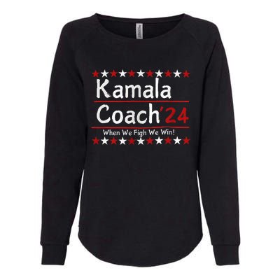 Kamala Coach 24 When We Fight We Win American Gift Womens California Wash Sweatshirt