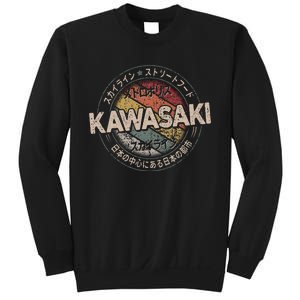 Kawasaki City 90s Retro Japan Aesthetics 80s Kawasaki Sweatshirt