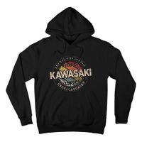 Kawasaki City 90s Retro Japan Aesthetics 80s Kawasaki Tall Hoodie