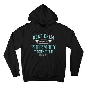 Keep Calm And Loves Health Care Medicine Pharmacy Technician Hoodie