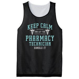 Keep Calm And Loves Health Care Medicine Pharmacy Technician Mesh Reversible Basketball Jersey Tank