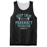 Keep Calm And Loves Health Care Medicine Pharmacy Technician Mesh Reversible Basketball Jersey Tank