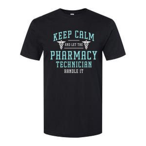 Keep Calm And Loves Health Care Medicine Pharmacy Technician Softstyle CVC T-Shirt