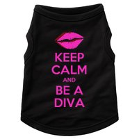 Keep Calm And Be A Diva Doggie Tank