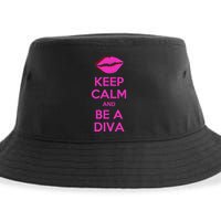 Keep Calm And Be A Diva Sustainable Bucket Hat