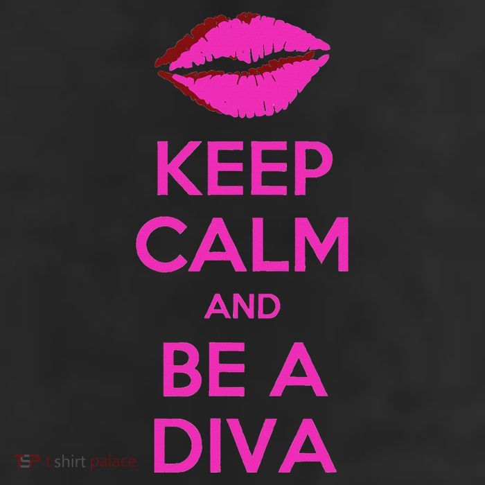 Keep Calm And Be A Diva 25L Jumbo Tote