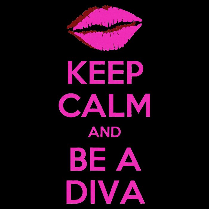Keep Calm And Be A Diva Wool Snapback Cap