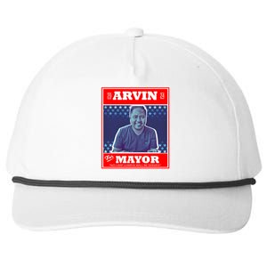 Kapu Coffee Arvin For Mayor Snapback Five-Panel Rope Hat