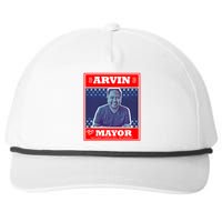 Kapu Coffee Arvin For Mayor Snapback Five-Panel Rope Hat