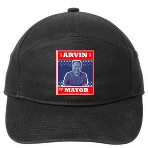 Kapu Coffee Arvin For Mayor 7-Panel Snapback Hat