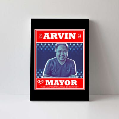 Kapu Coffee Arvin For Mayor Canvas