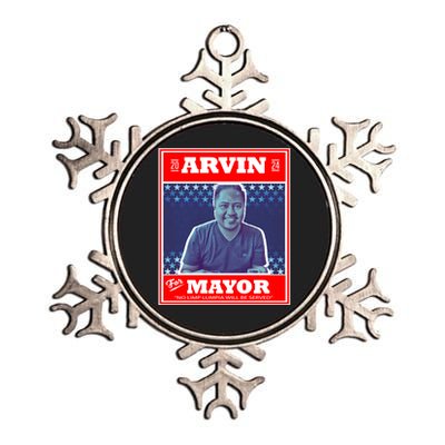 Kapu Coffee Arvin For Mayor Metallic Star Ornament