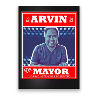 Kapu Coffee Arvin For Mayor Poster