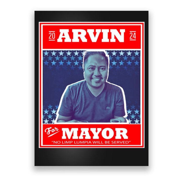 Kapu Coffee Arvin For Mayor Poster