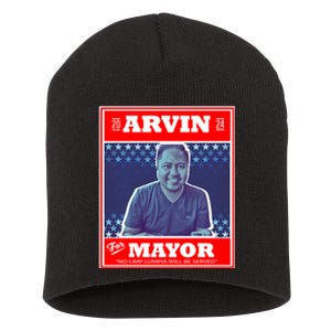 Kapu Coffee Arvin For Mayor Short Acrylic Beanie