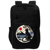 Kawaii Cat Anime Japanese Retro Funny Cat Gift Impact Tech Backpack