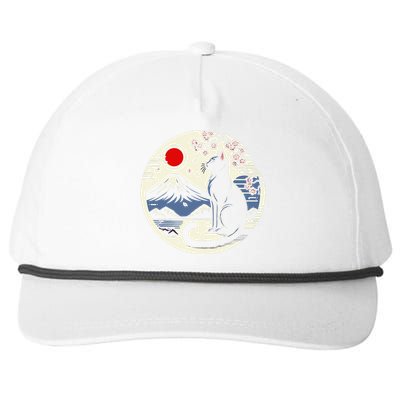 Kawaii Cat Anime Japanese Retro Funny Cat Gift Snapback Five-Panel Rope Hat