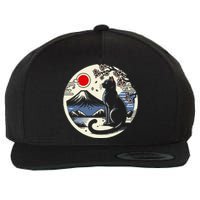 Kawaii Cat Anime Japanese Retro Funny Cat Gift Wool Snapback Cap