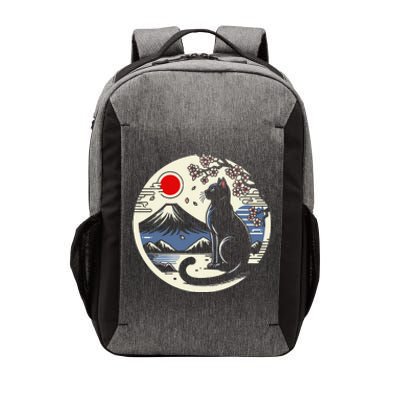 Kawaii Cat Anime Japanese Retro Funny Cat Gift Vector Backpack