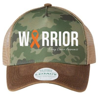 Kidney Cancer Awareness Orange Ribbon Legacy Tie Dye Trucker Hat