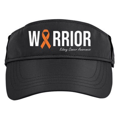 Kidney Cancer Awareness Orange Ribbon Adult Drive Performance Visor