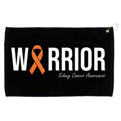 Kidney Cancer Awareness Orange Ribbon Grommeted Golf Towel