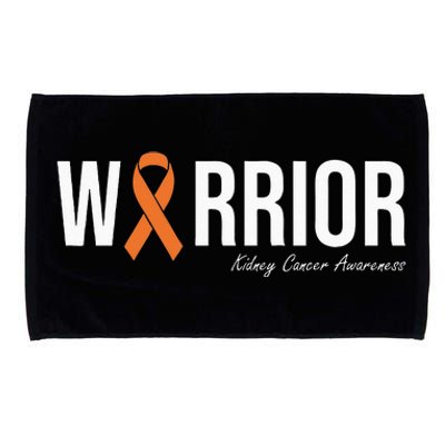 Kidney Cancer Awareness Orange Ribbon Microfiber Hand Towel